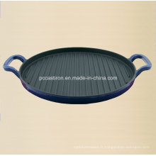 Preseasoned Cast Iron Griddle Pan Supplier De la Chine.